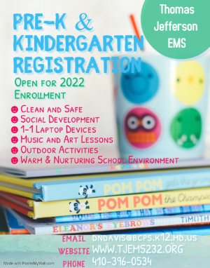 Open Enrollment for Pre-K and Kindergarten 2022-2023